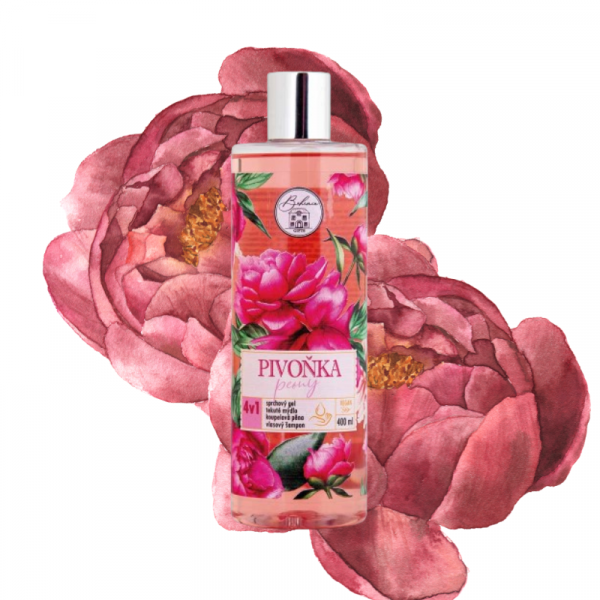 PIVONKA 4en1 de peonía, coco y rosas