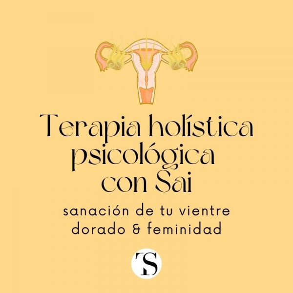 Terapia psicológica holística + sanación de tu vientre dorado & feminidad (90min)