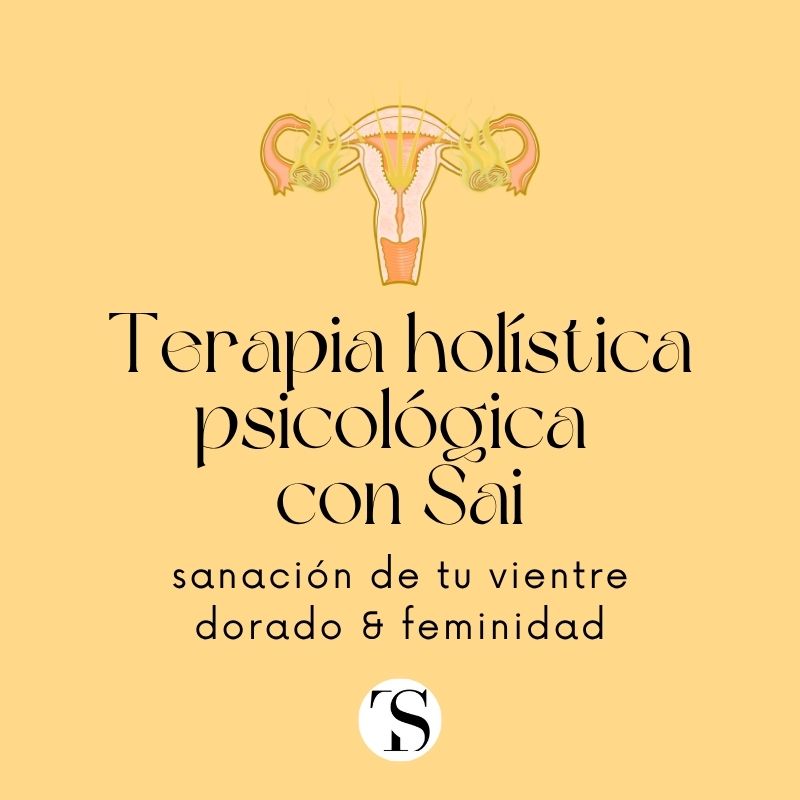 Terapia psicológica holística + sanación de tu vientre dorado & feminidad (90min)