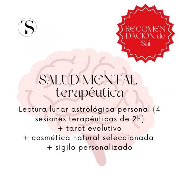 Pack terapéutico SALUD MENTAL: Transformación & renacimiento emocional y mental (4 semanas + cosmética)