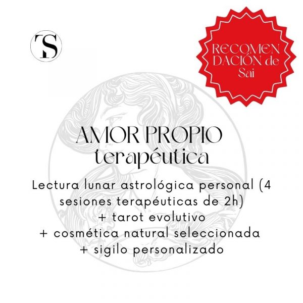 Pack terapéutico AMOR PROPIO: Bienestar holístico & magia de belleza y magnetismo personal (4 semanas + cosmética)
